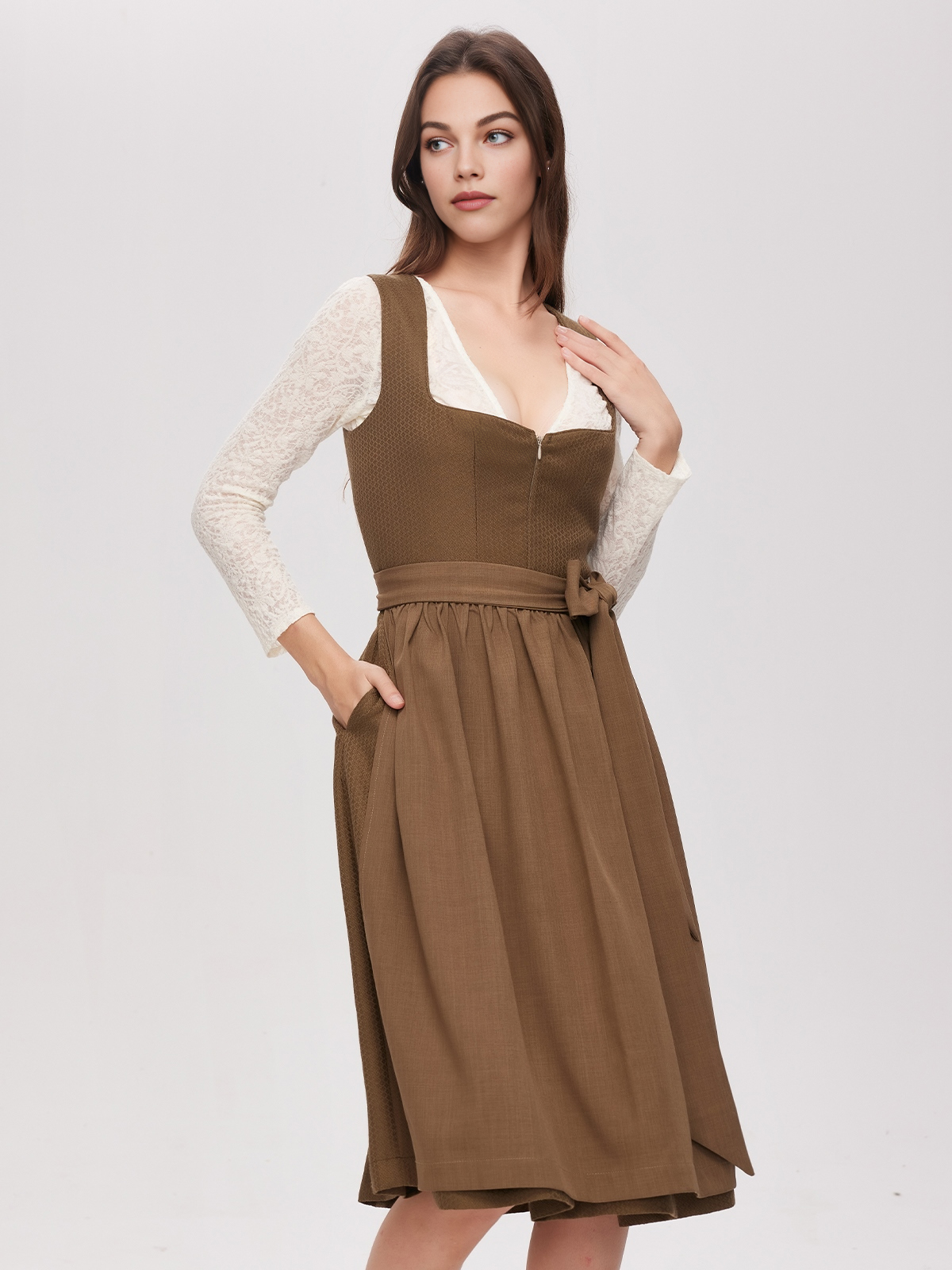 Modernes Dirndl 2024 Grün