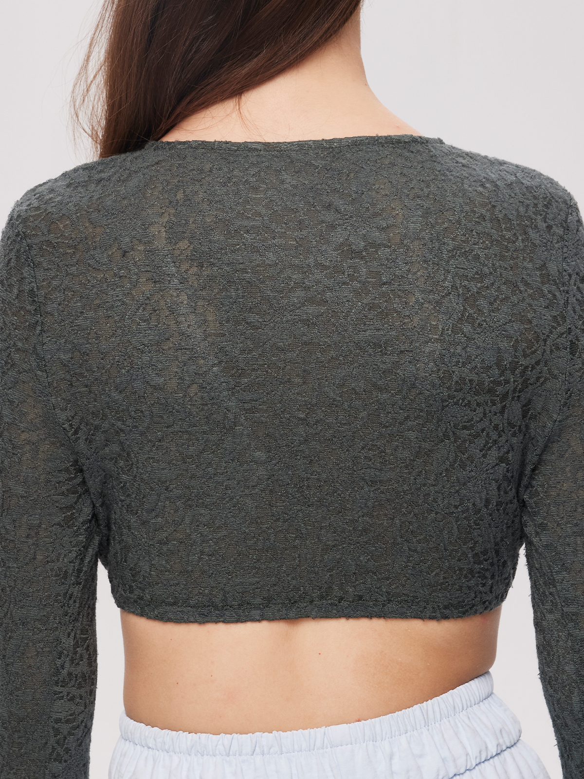 Schwarz Dirndlbluse in eleganter Ausführung