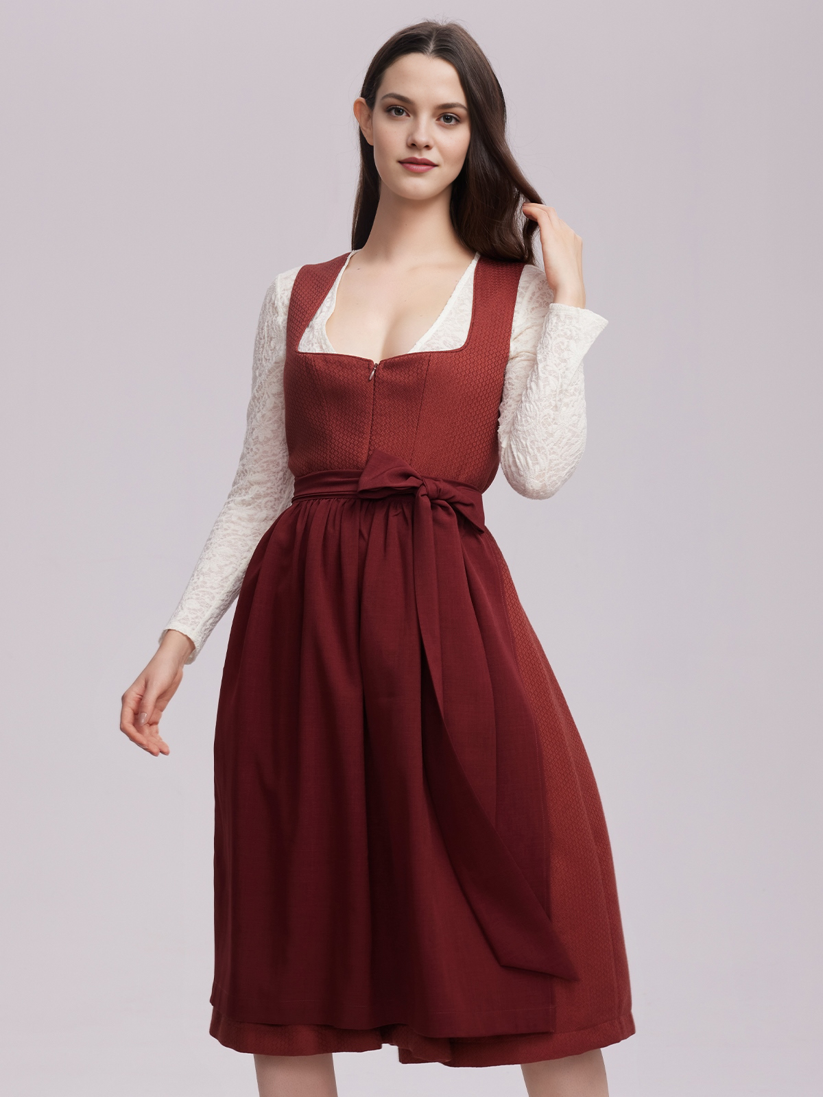 Dirndl in Rot – zeitlos und feminin
