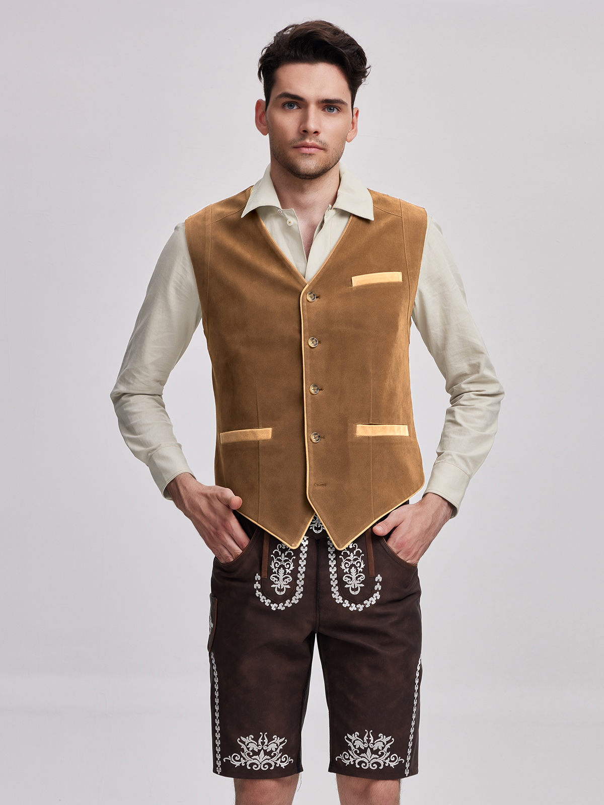 Dirndl Hellgrau in eleganter Ausführung