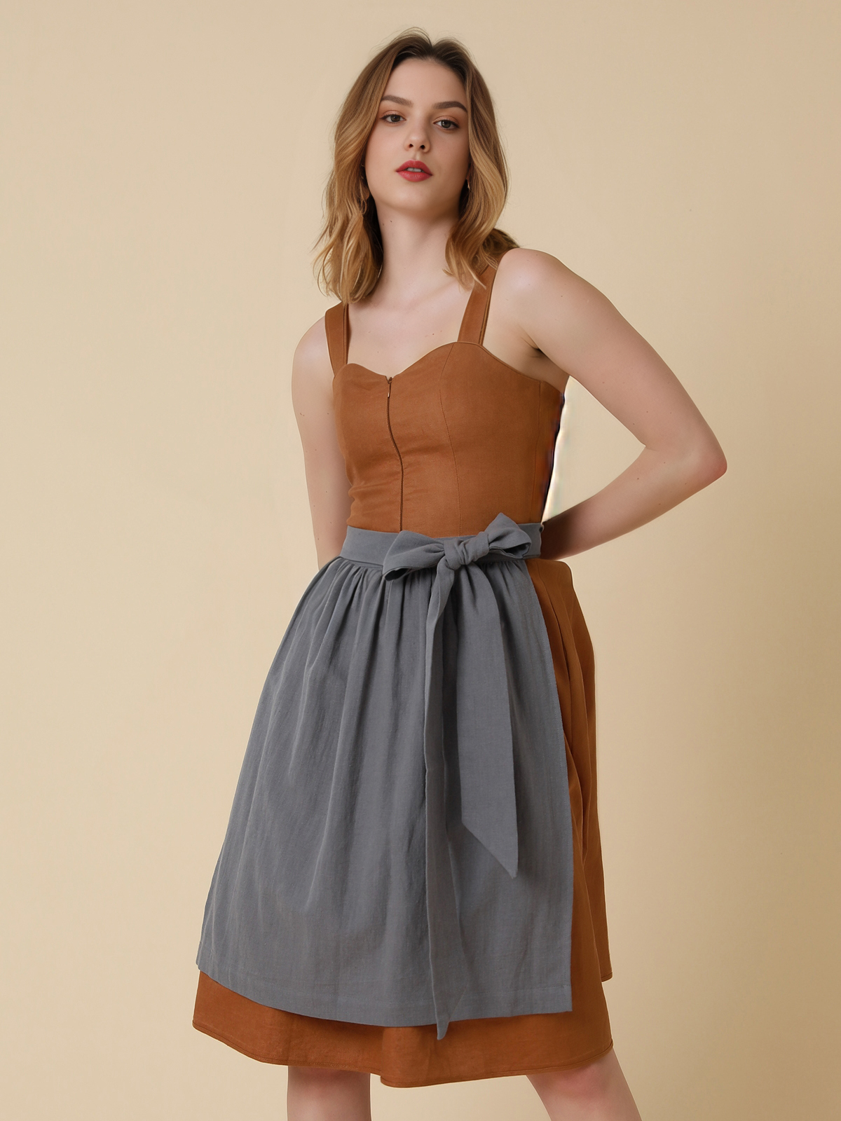 Dirndl in Gelb – Eleganz und Tradition